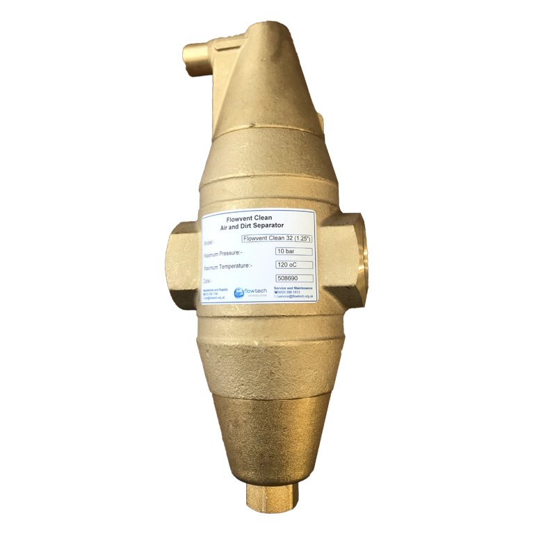 Flowvent Clean Brass Air & Dirt Separator, Pipeline Products 3